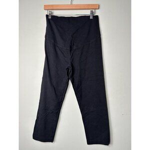 Old Navy Black Maternity Over The Bump Leggings Women's Size Medium M